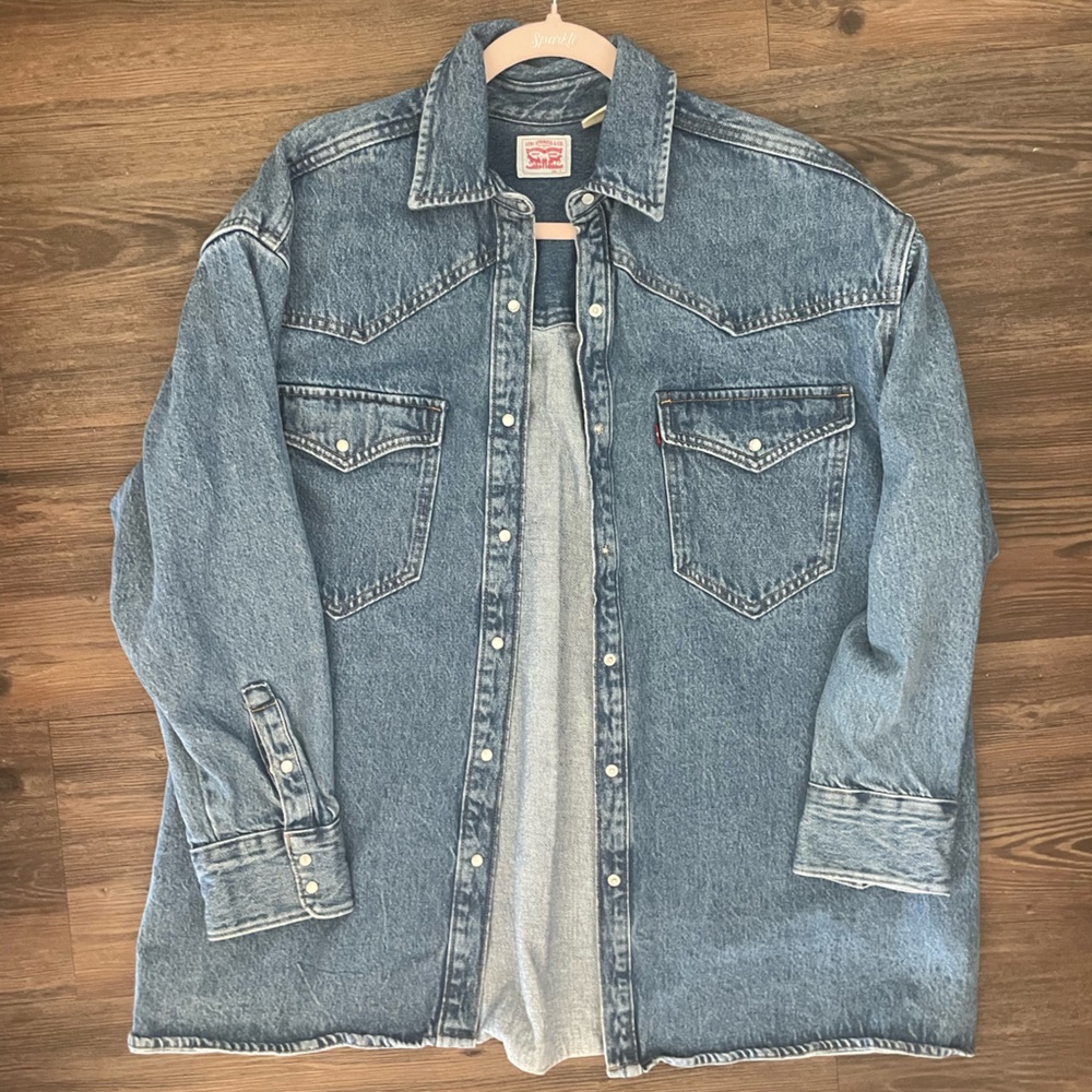 Levi’s x Target denim button down shirt
